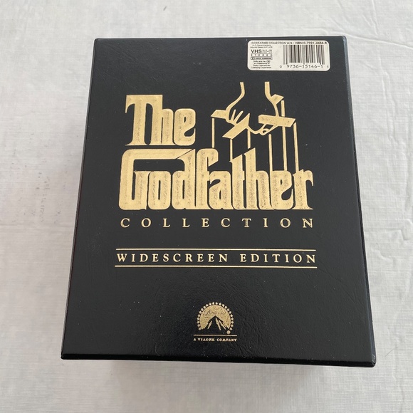The Godfather VHS Box Set Part I, Part II, Part III Preowned - Picture 2 of 2